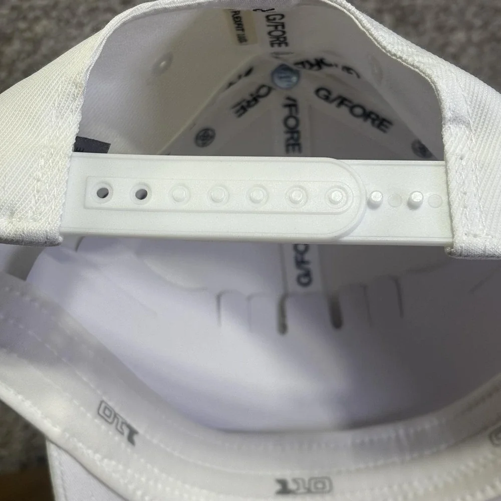 G/FORE Hat Cap Snap Back Mens One Size White GLFECC ECC 1923 Golf Flexfit 110